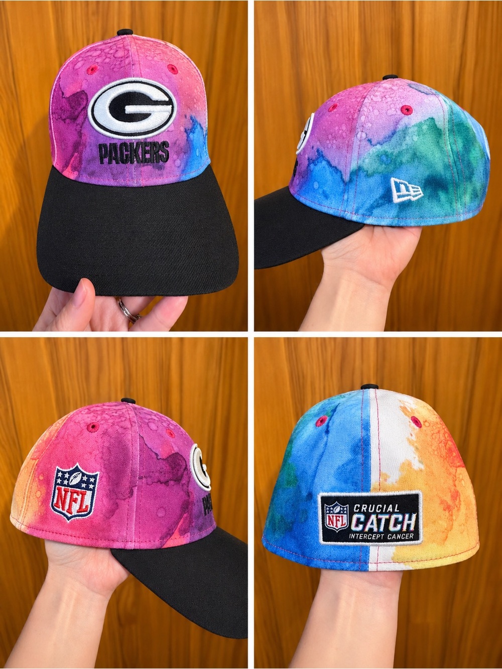 Green Bay Packers New Era 39Thirty limited edition ball cap small medium - Picture 1 of 3
